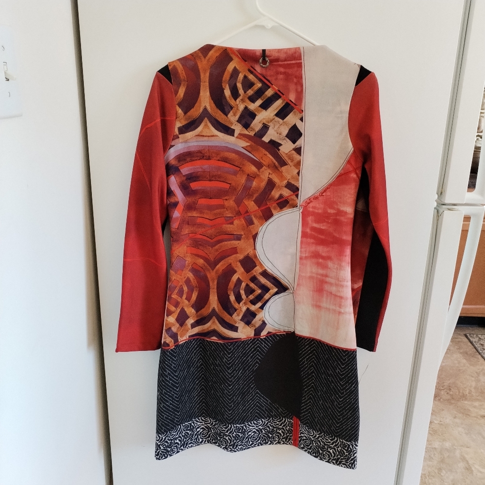 Save The Queen Multicolor Geometric Pattern Dress - image 6